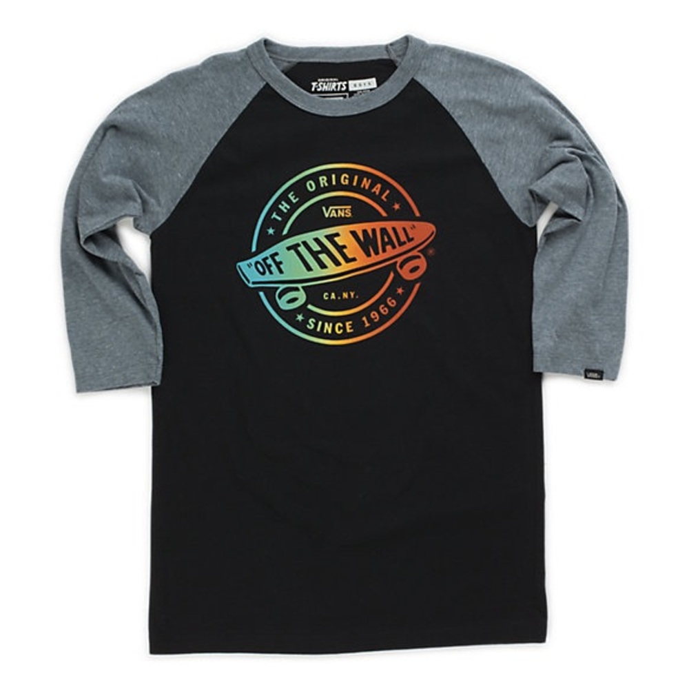 Vans Fade Raglan 3/4 Sleeve T-Shirt for Boys